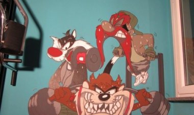 Disegni murali Gatto Silvestro