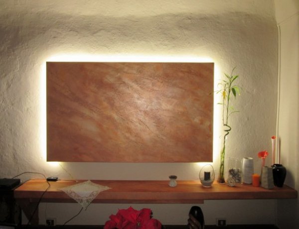 Decorazione EFFETTO PIETRA RETROILLUMINATI